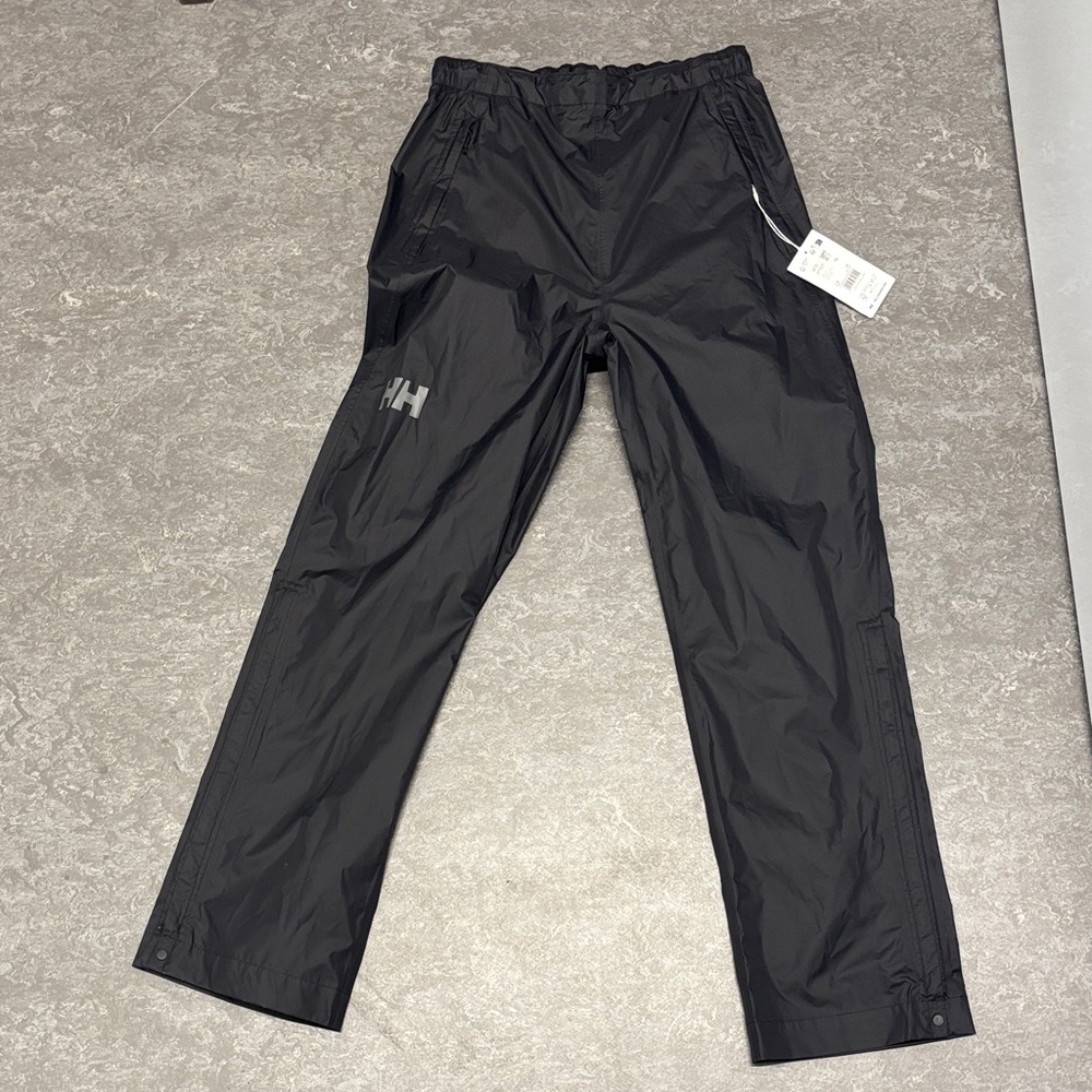 Helly Hansen men’s Loke 2.0 rain pant black Small NWT
